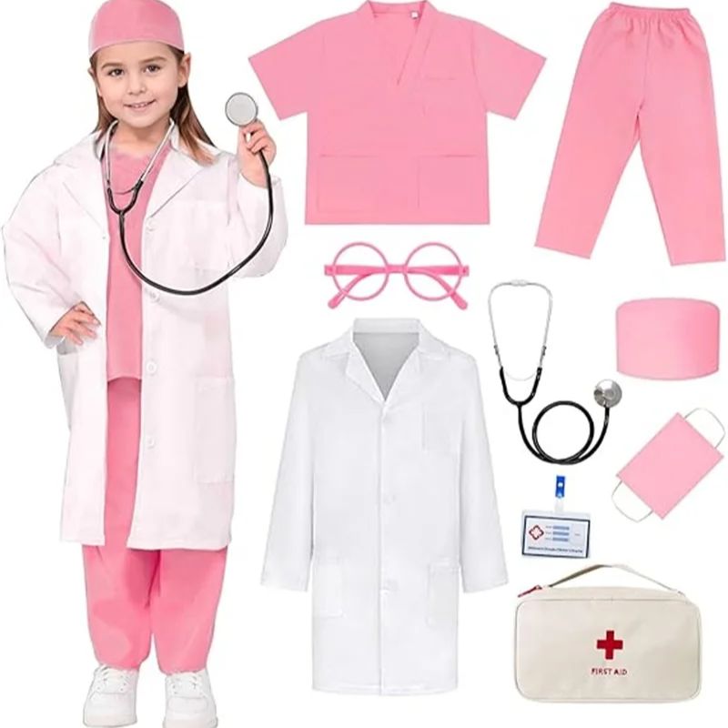 Kids Doctor Education - Setelan atasan anak, Atasan + celana