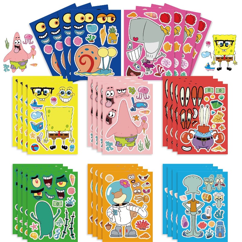 Kids Education Product - Puzzle Edukatif Interaktif SpongeBob SquarePants, Mainan