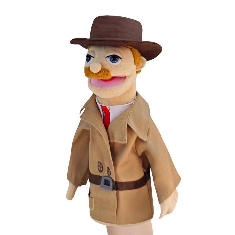 Kids Doctor Education - Boneka tangan karir memasak Firefighter Farmer