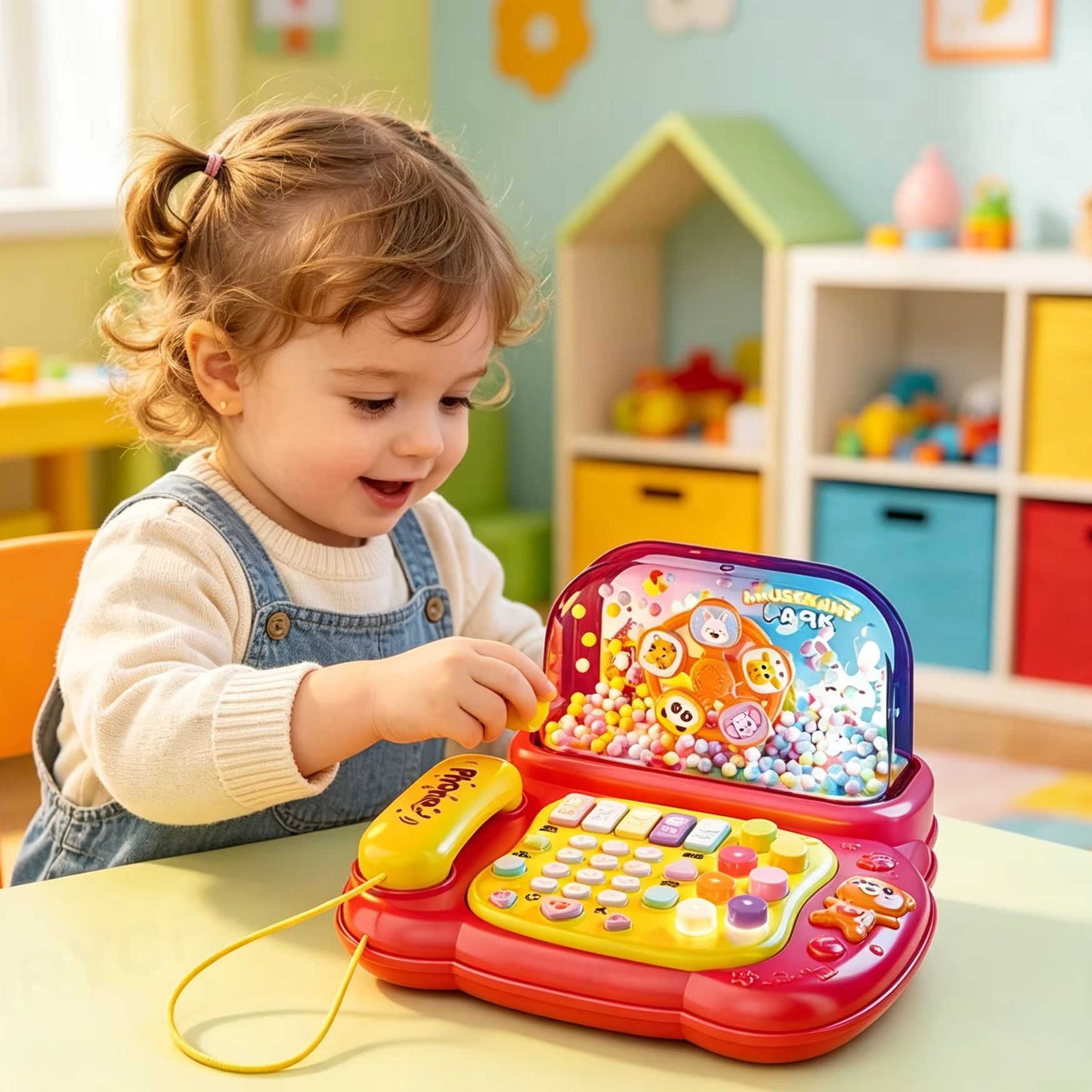 Kids Education Story - Mainan Telepon Simulasi Kartun Anak-anak Permainan