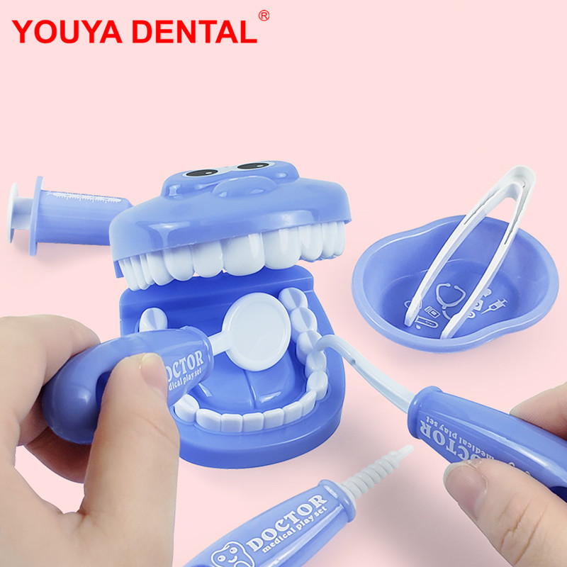 Kids Doctor Education - Mainan Kit Dental, 9 buah mainan