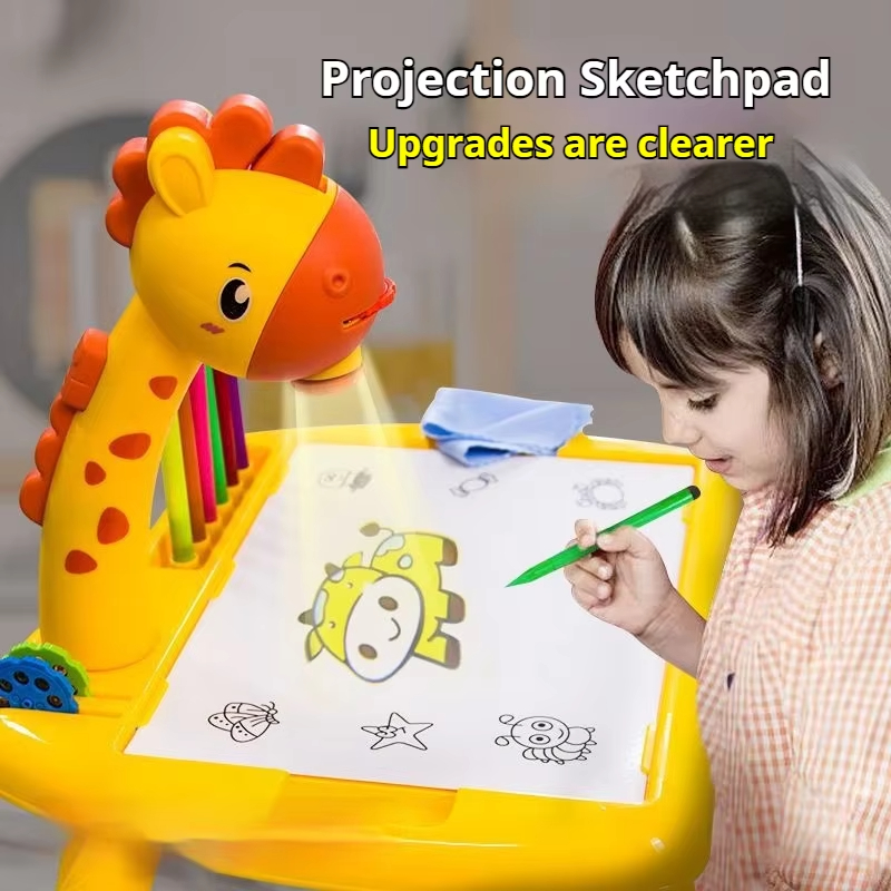 Drawing Projector Kids - Papan Gambar Proyeksi Rusa Elektrik Papan