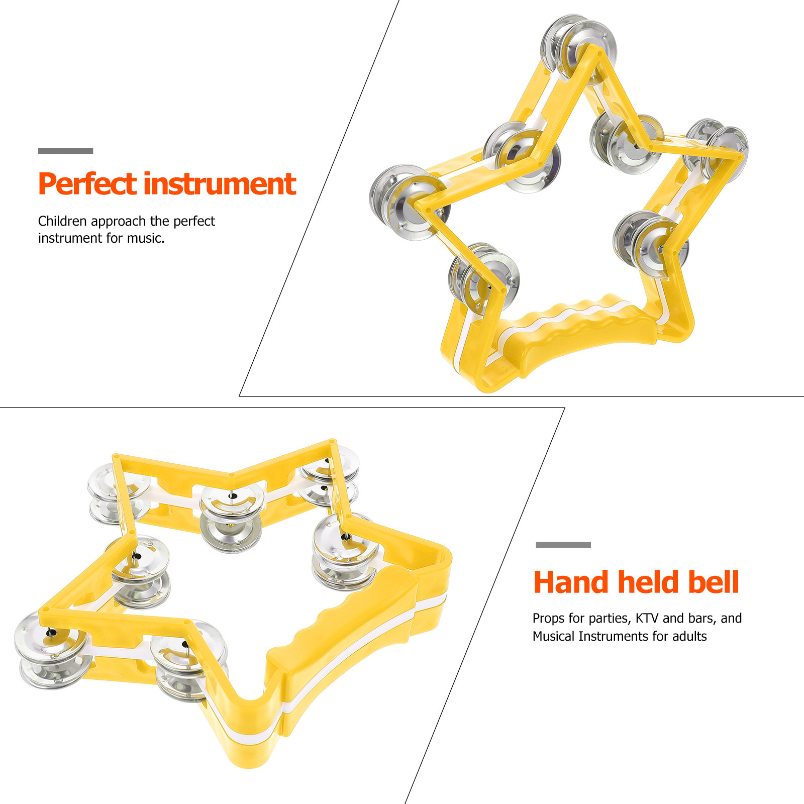 1 Buah Bel Tangan Alat Musik P - Kids Education Bell ulasan dan harga
