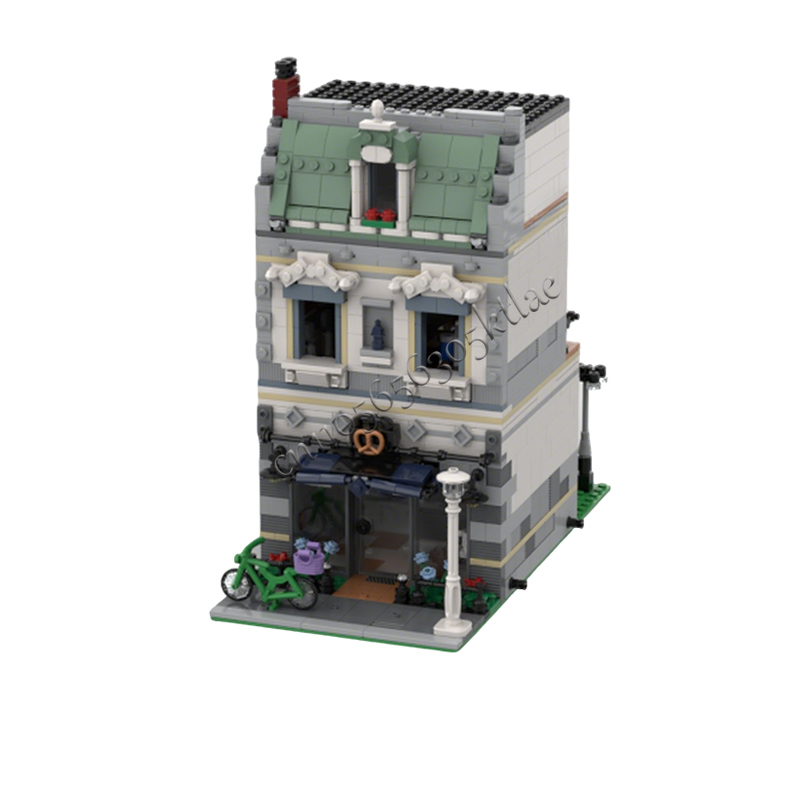 1268 Buah MOC City Street View - Kids Education Story ulasan dan harga