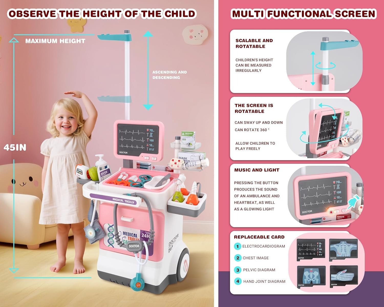 Set Permainan Dokter Anak Delu - Kids Doctor Education ulasan dan harga