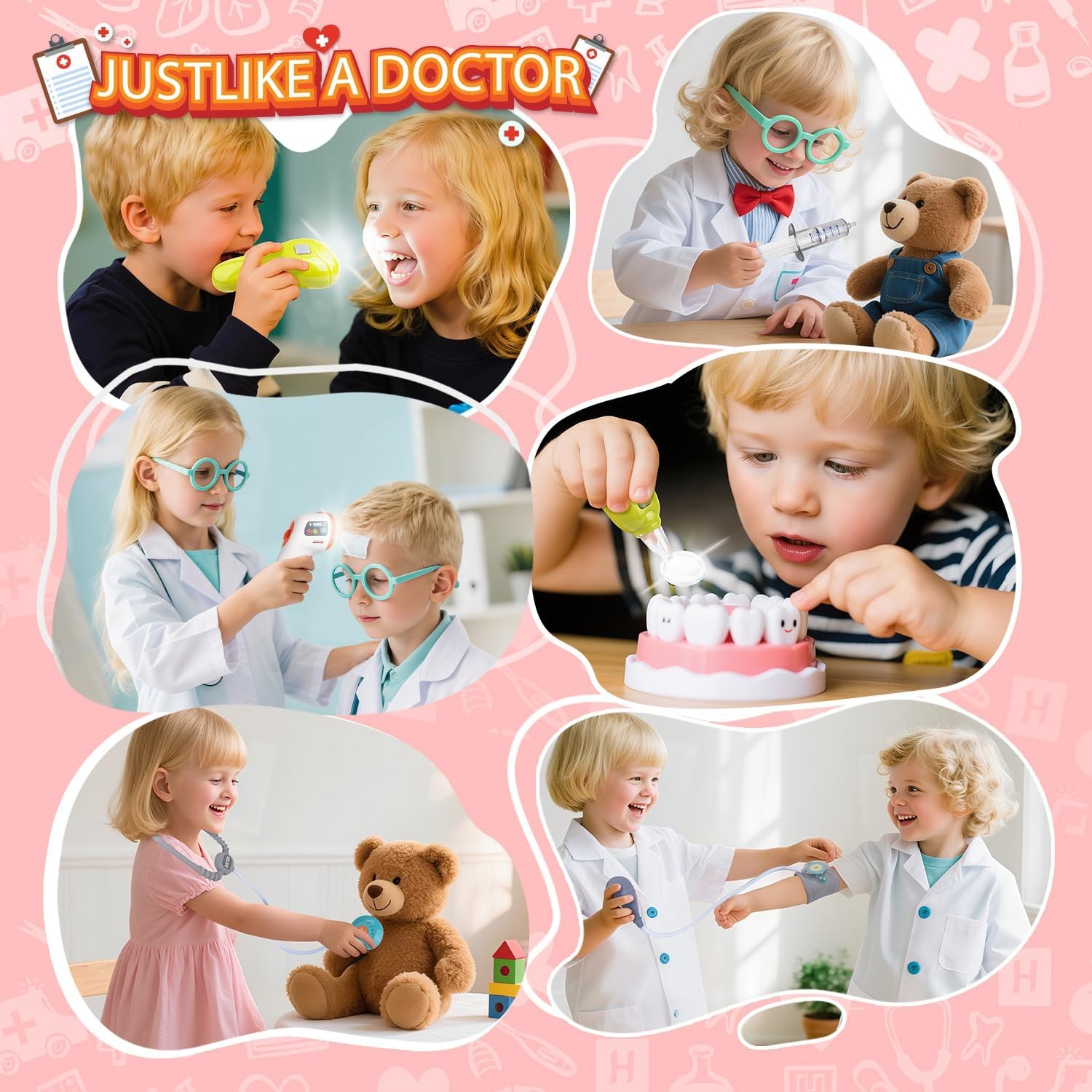 Set Permainan Dokter Anak Delu - Kids Doctor Education ulasan dan harga