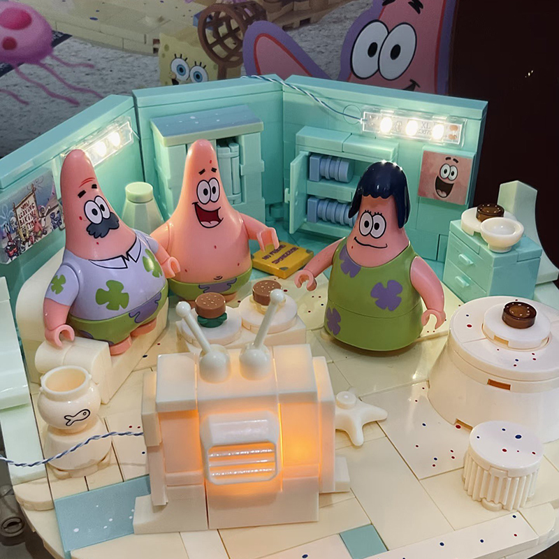 Set Blok Bangunan Spongebob Pa - Kids Education Product ulasan dan harga