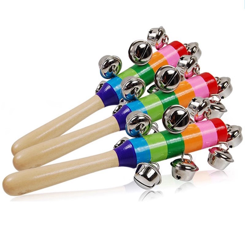 5 Buah Lonceng Tangan Jingle K - Kids Education Bell ulasan dan harga