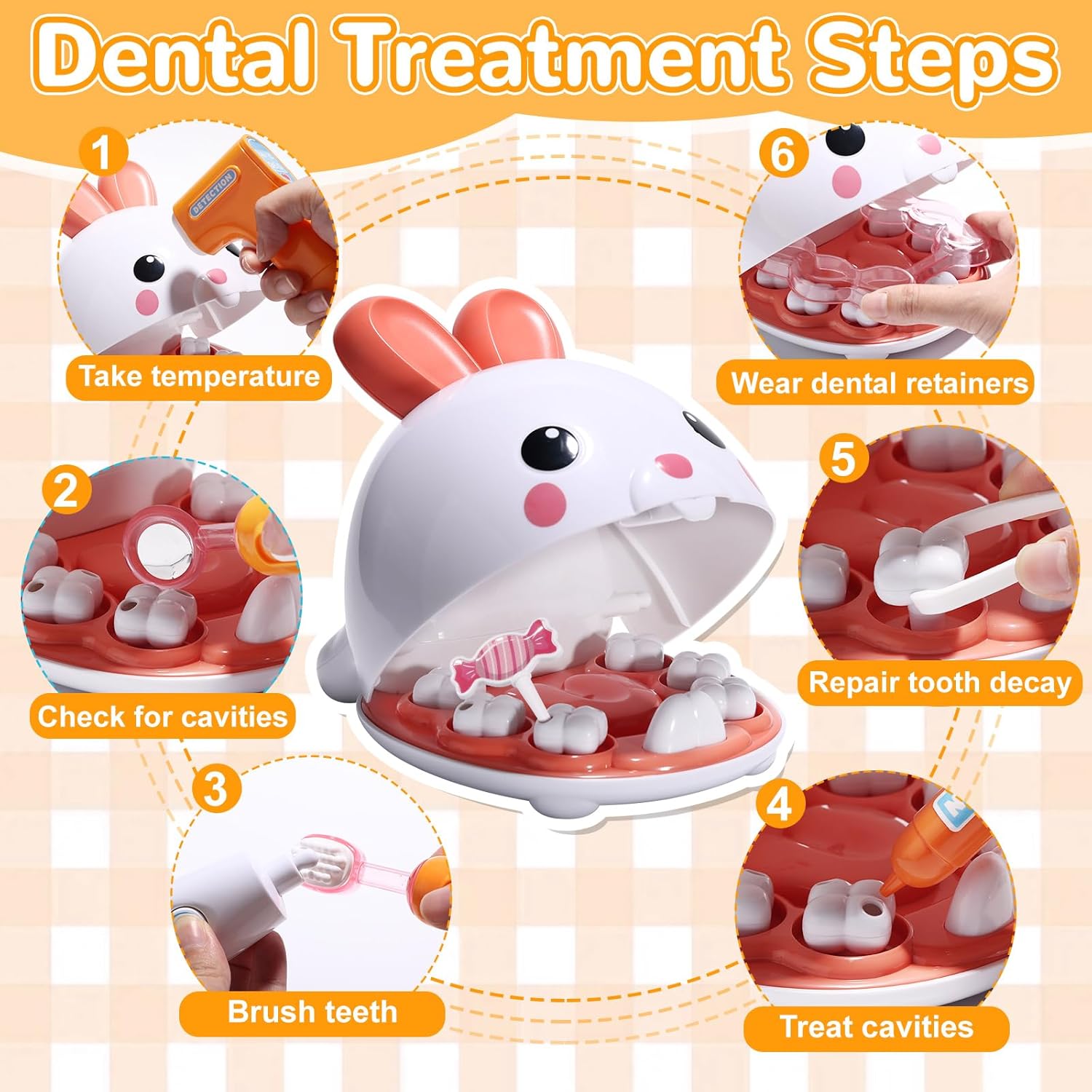 Perlengkapan Dokter Gigi Set M - Kids Doctor Education ulasan dan harga
