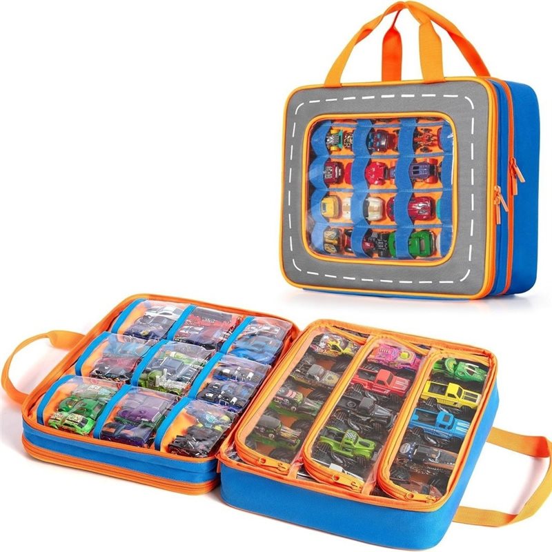 MACH- Kotak Penyimpanan Truk D - Hot Wheels Car Monster Trucks ulasan dan harga
