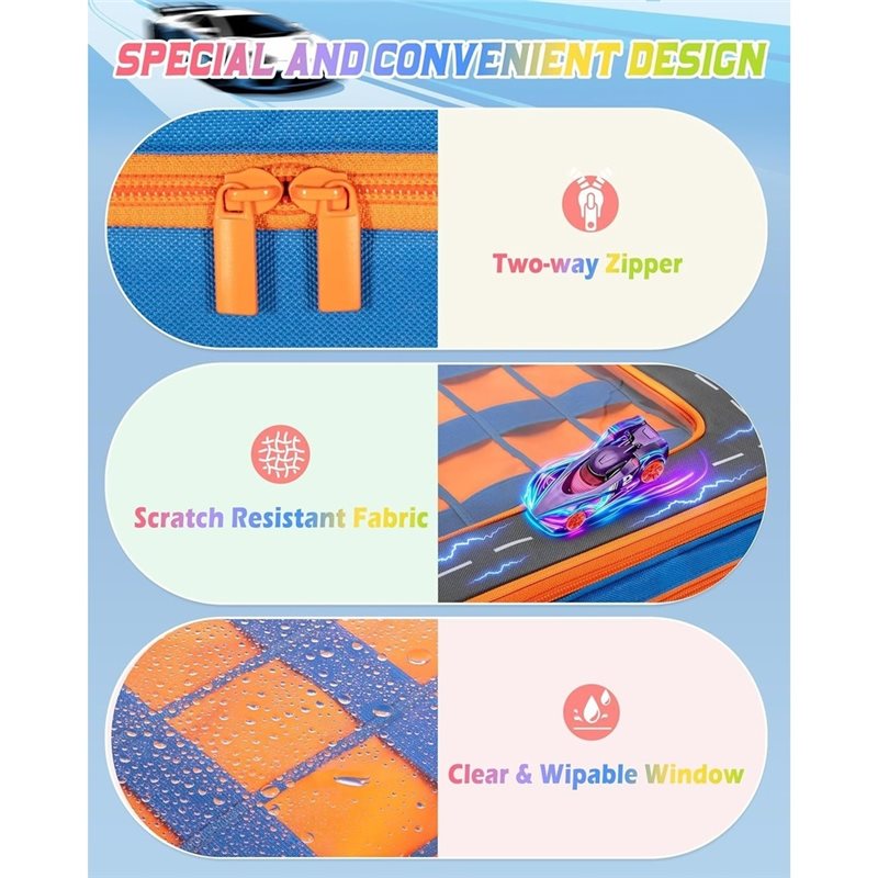 MACH- Kotak Penyimpanan Truk D - Hot Wheels Car Monster Trucks ulasan dan harga