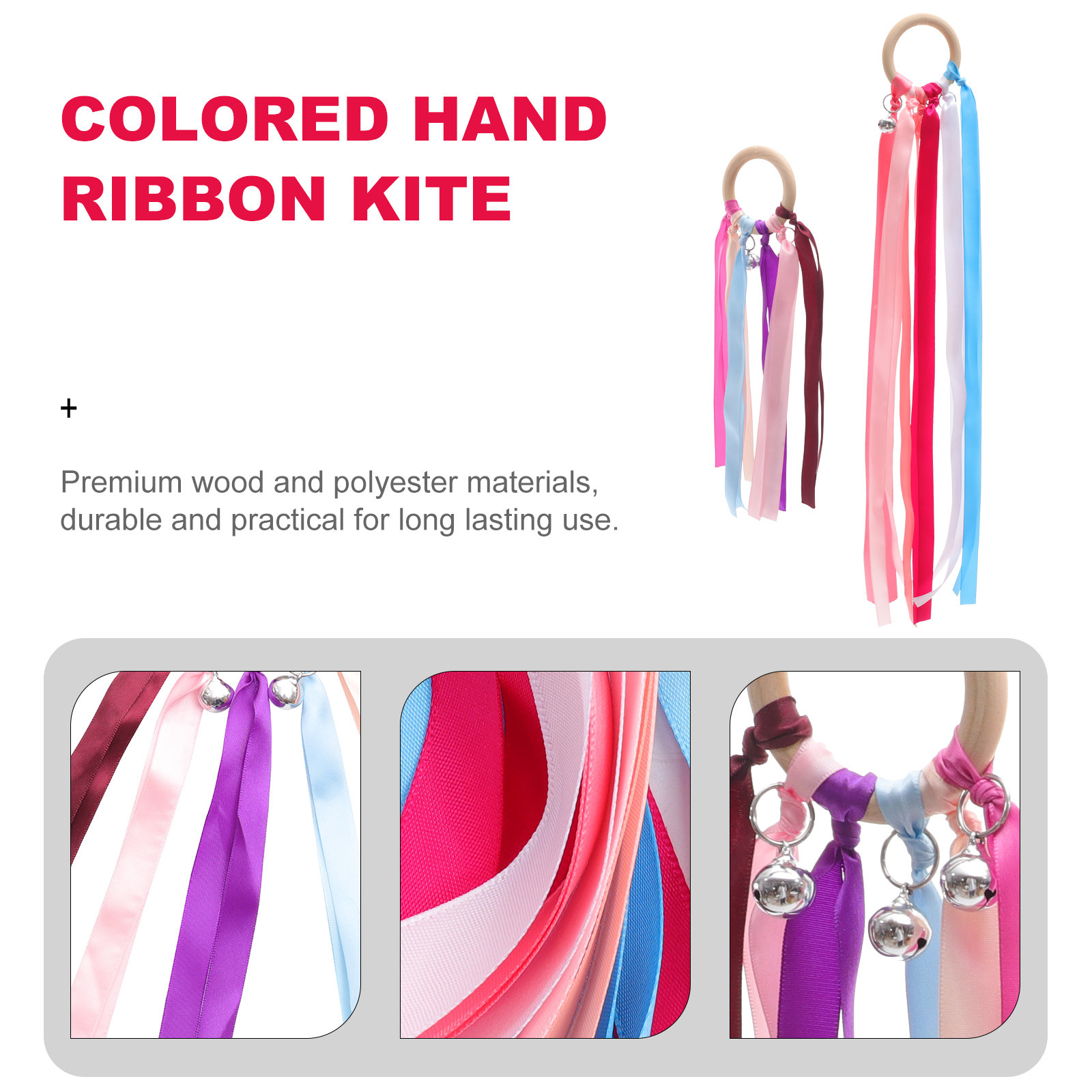 5Pcs Pita Tangan Pelangi, Lonc - Kids Education Bell ulasan dan harga