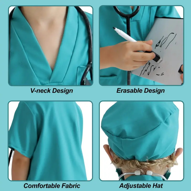 Pakaian Cosplay dokter perawat - Kids Doctor Education ulasan dan harga