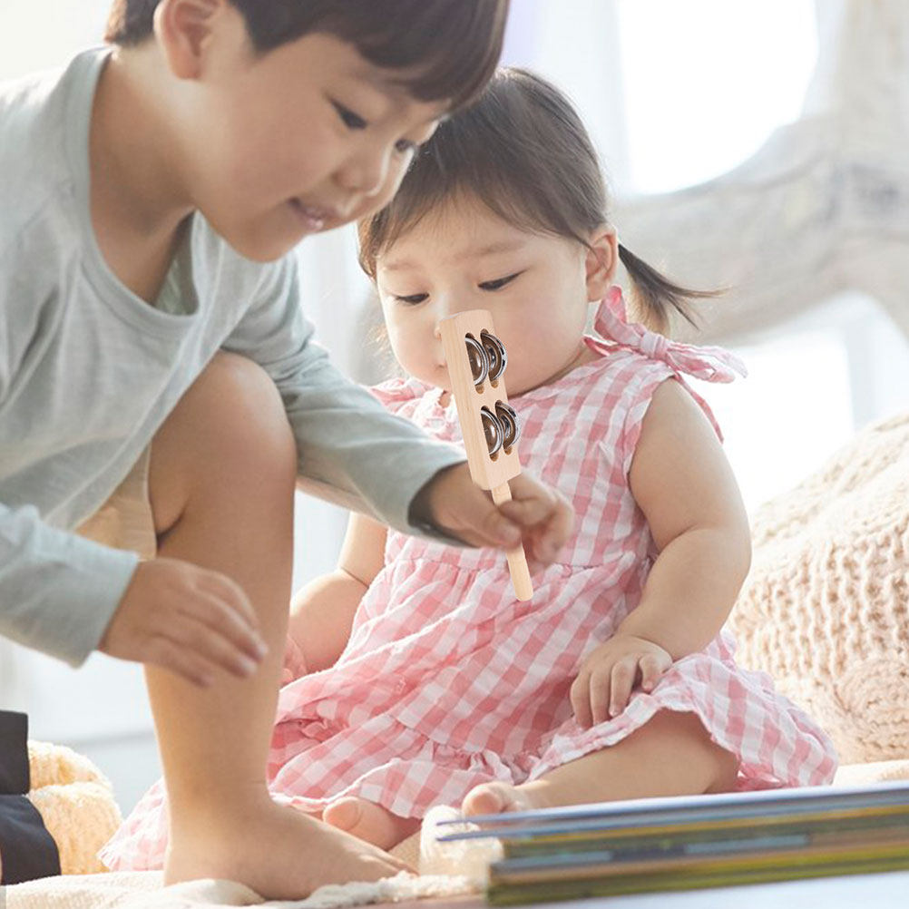 2 Buah Tongkat Lonceng Instrum - Kids Education Bell ulasan dan harga