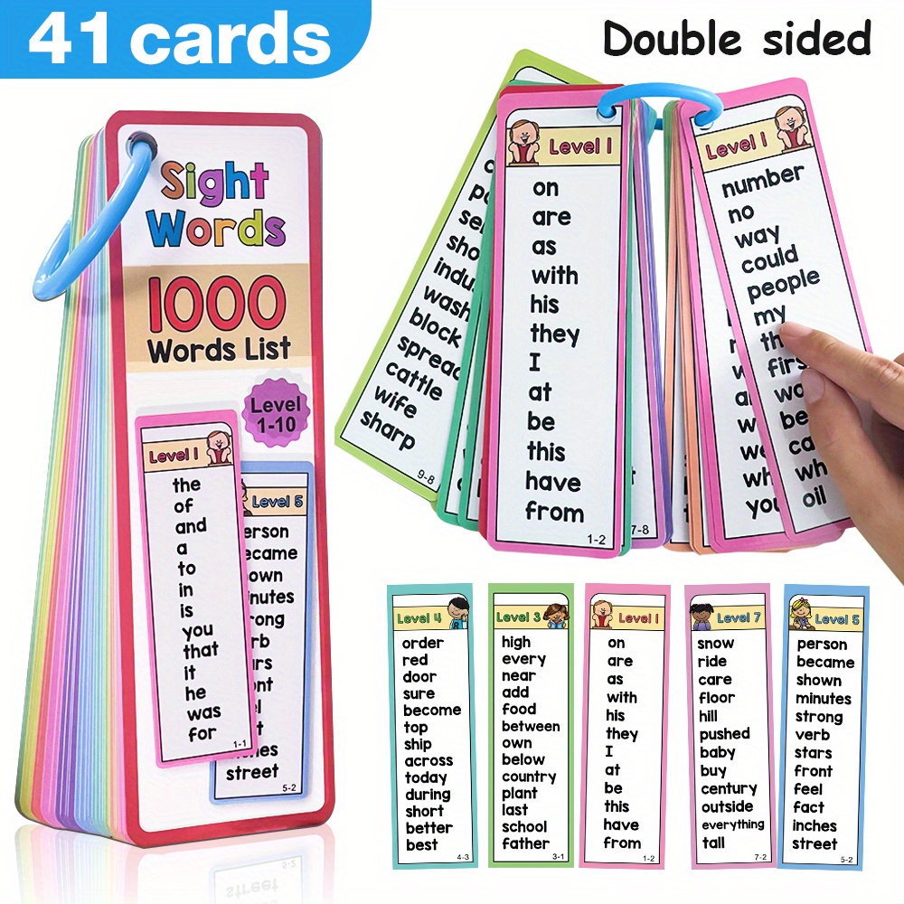Kartu Flash 1000 Kata Pengliha - Kids Education Words ulasan dan harga