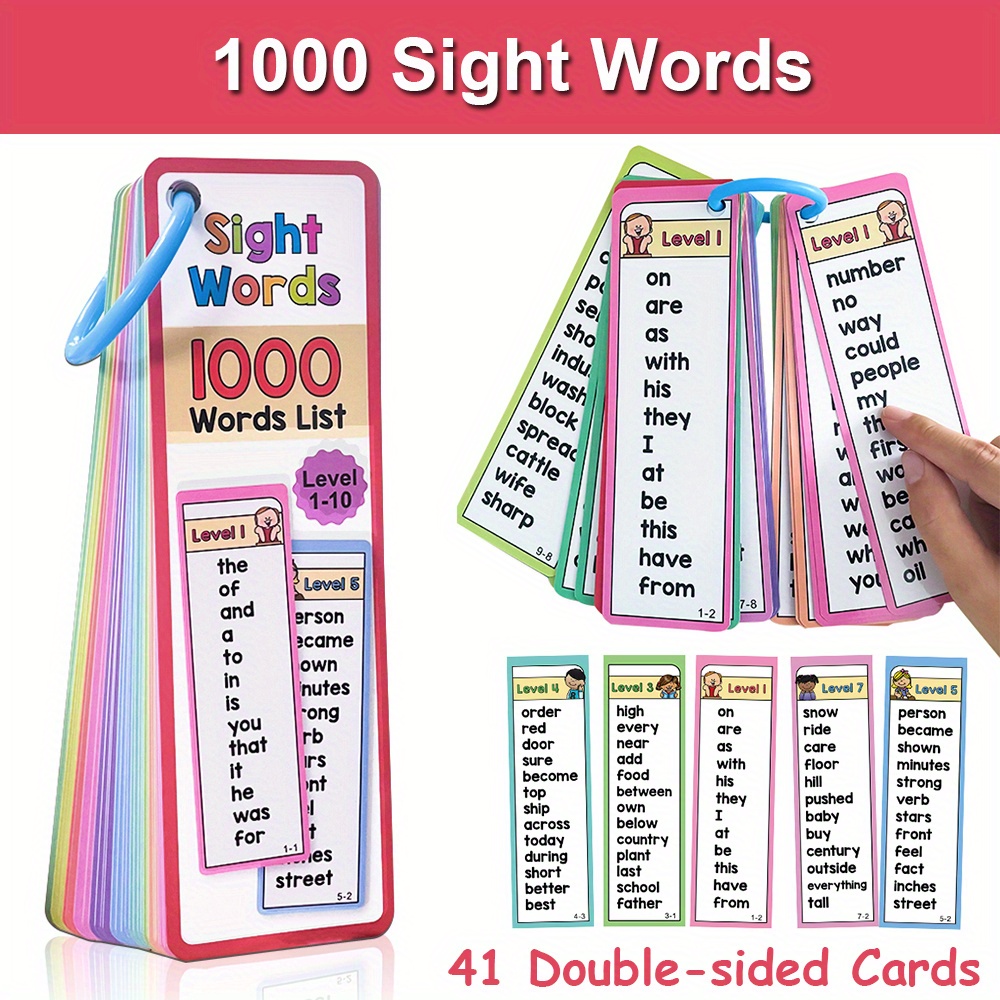 Kartu Flash 1000 Kata Pengliha - Kids Education Words ulasan dan harga