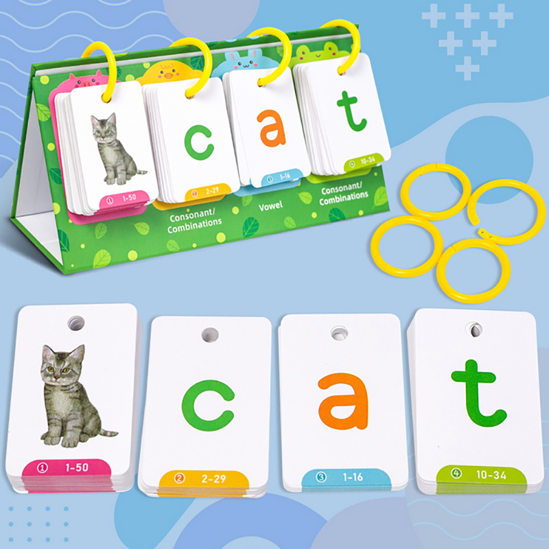 Kartu Flash Kata CVC untuk Ana - Kids Education Words ulasan dan harga