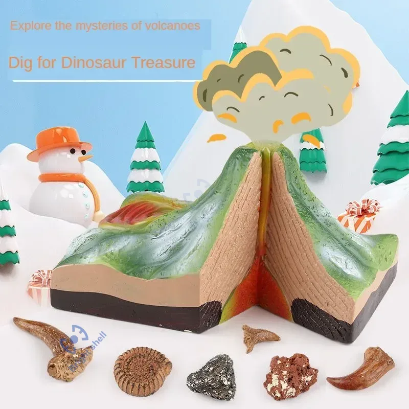 Mainan Anak-anak Piramida Dino - Science Kit Volcano ulasan dan harga