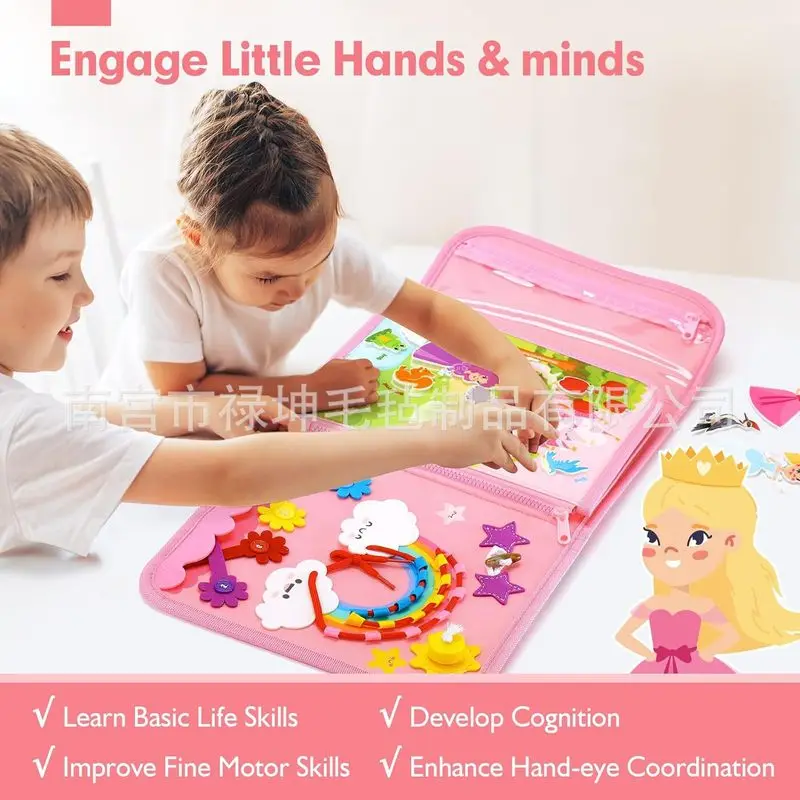 Papan Aktivitas Montessori Put - Kids Education Story ulasan dan harga