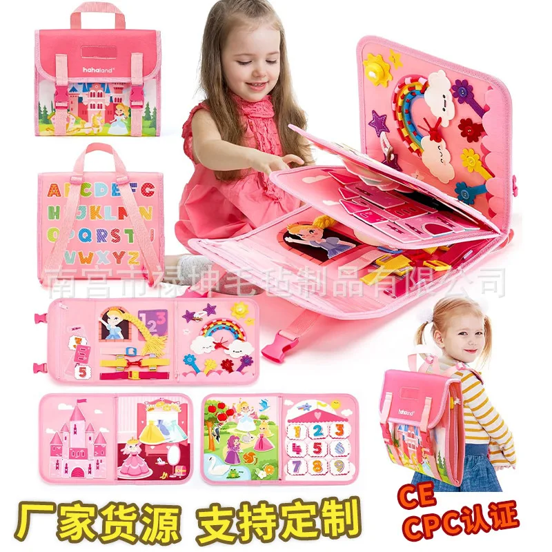 Papan Aktivitas Montessori Put - Kids Education Story ulasan dan harga