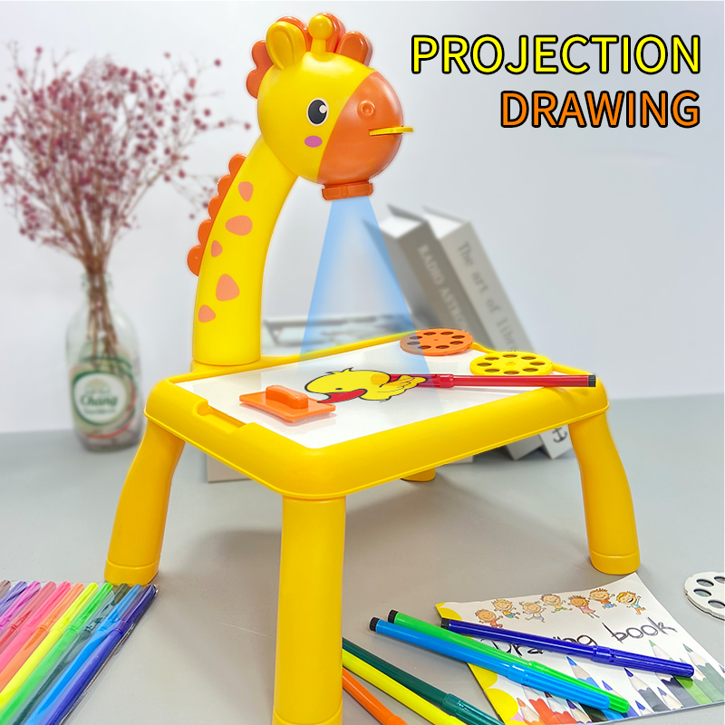 Papan gambar proyeksi rusa ele - Drawing Projector Kids ulasan dan harga
