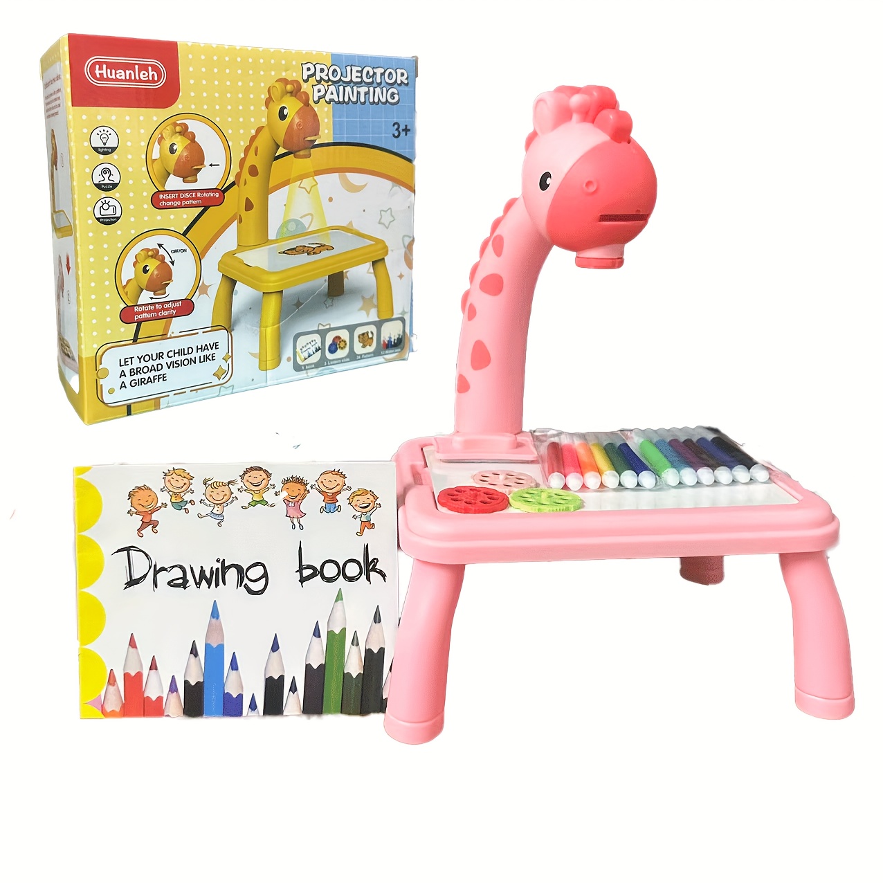 Meja Gambar Anak dengan Proyek - Drawing Projector Kids ulasan dan harga