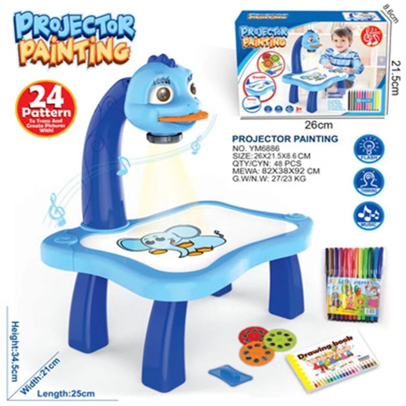 Papan gambar proyeksi bayi mai - Drawing Projector Kids ulasan dan harga